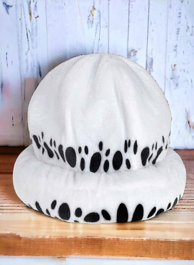 Trunkin One Piece Trafalgar D Law Bucket Hat Cap For Cosplay Anime Events | Anime Exact Replica Series Prop | - Image 2